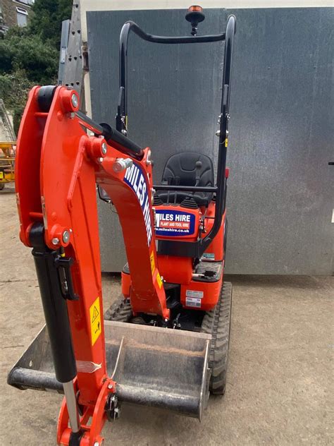 mini digger fit through door|hire a micro digger.